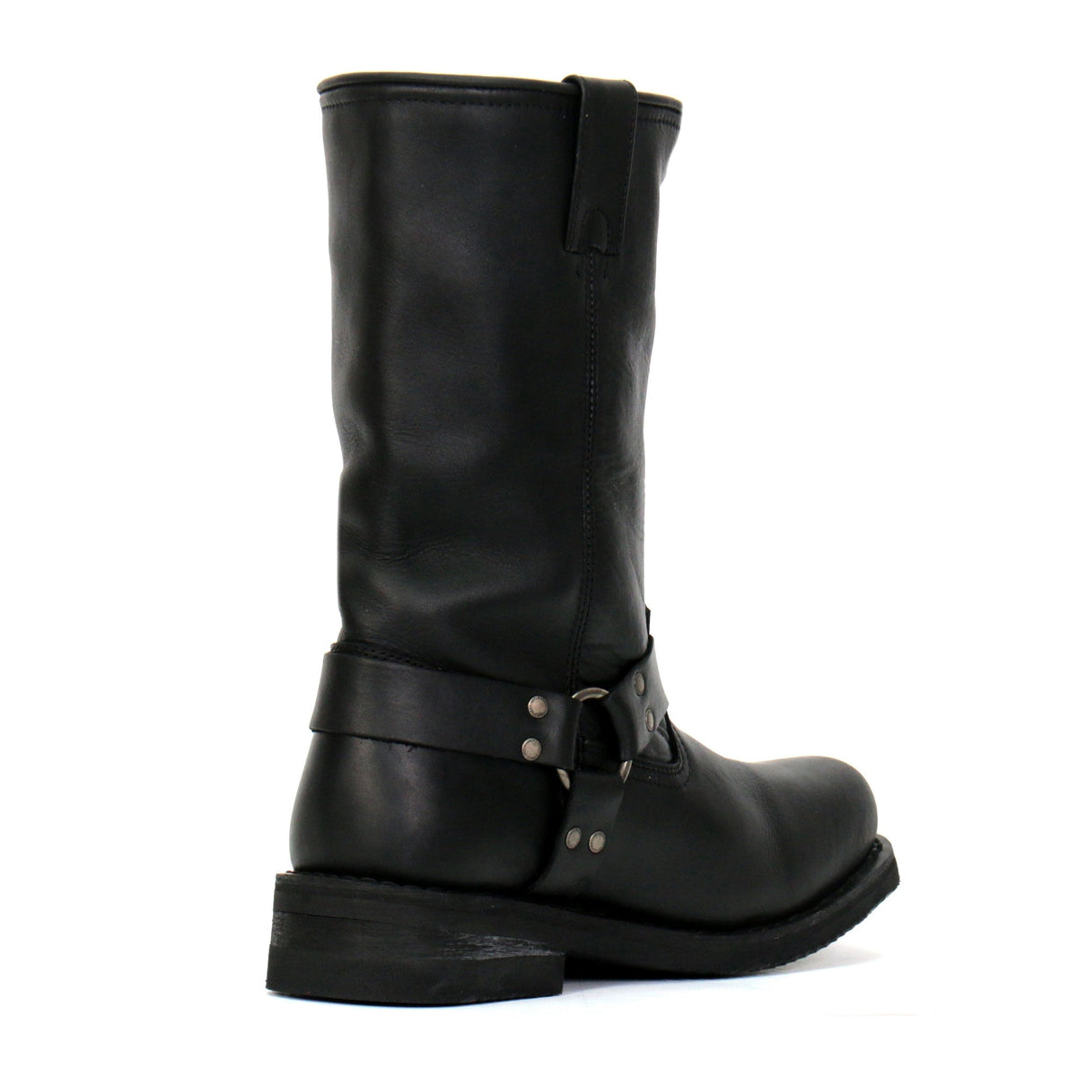 Men's Midnight Harness Black Harness Boots - BTM1016