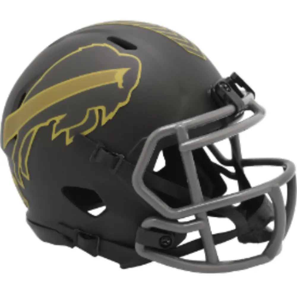 Buffalo Bills NFL Mini Speed Football Helmet SALUTE TO SERVICE 4