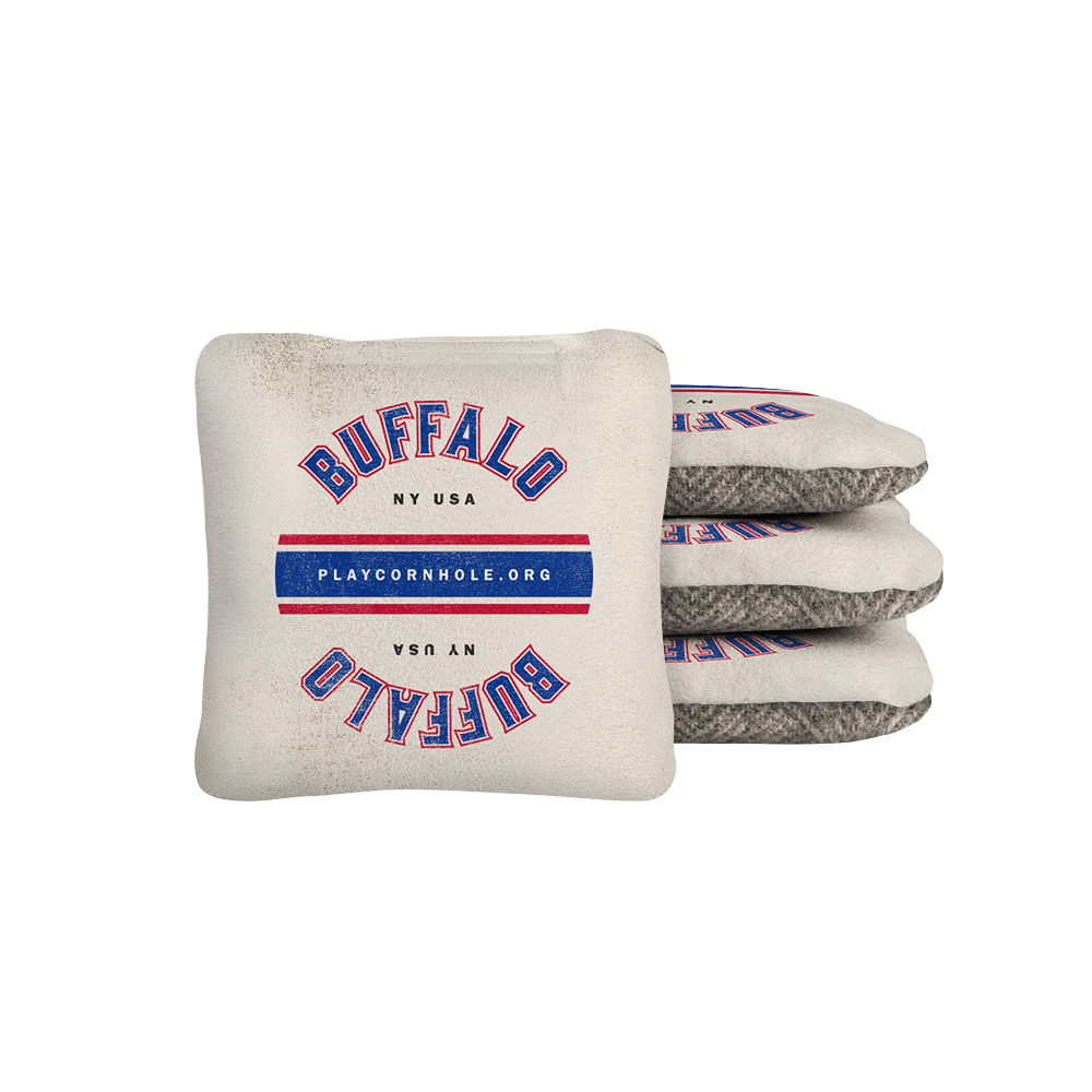 Buffalo Football Gameday Backyard 1x2 ft Cornhole Board Set