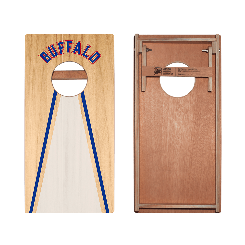 Buffalo Football Gameday Backyard 1x2 ft Cornhole Board Set