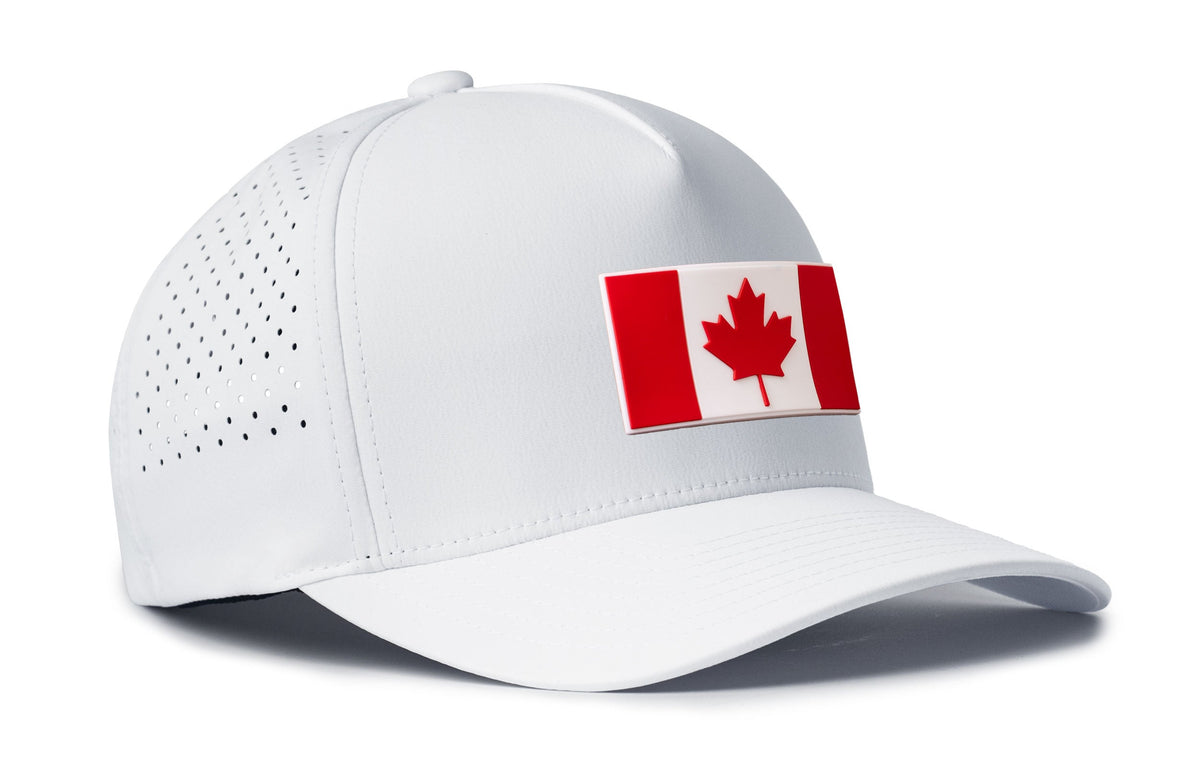 Canada Flag Performance 5-Panel Hat | Canadian Flexfit Snapback