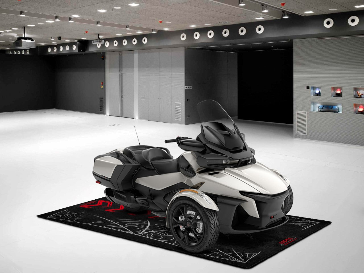 MPM Motorcycle Mat for Can-Am Spyder - U401