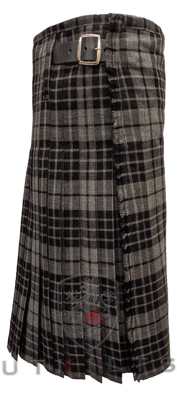 Traditional Kilt – Standard Wool, Gray Watch