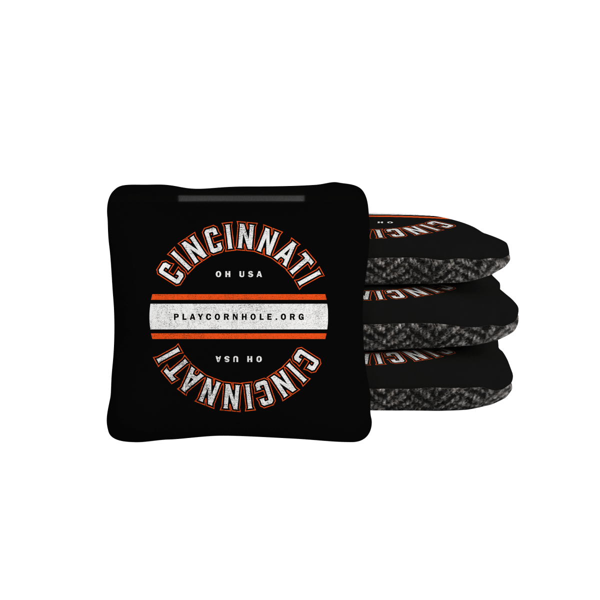 Cincinnati Football Gameday Backyard 1x2 ft Cornhole Board Set