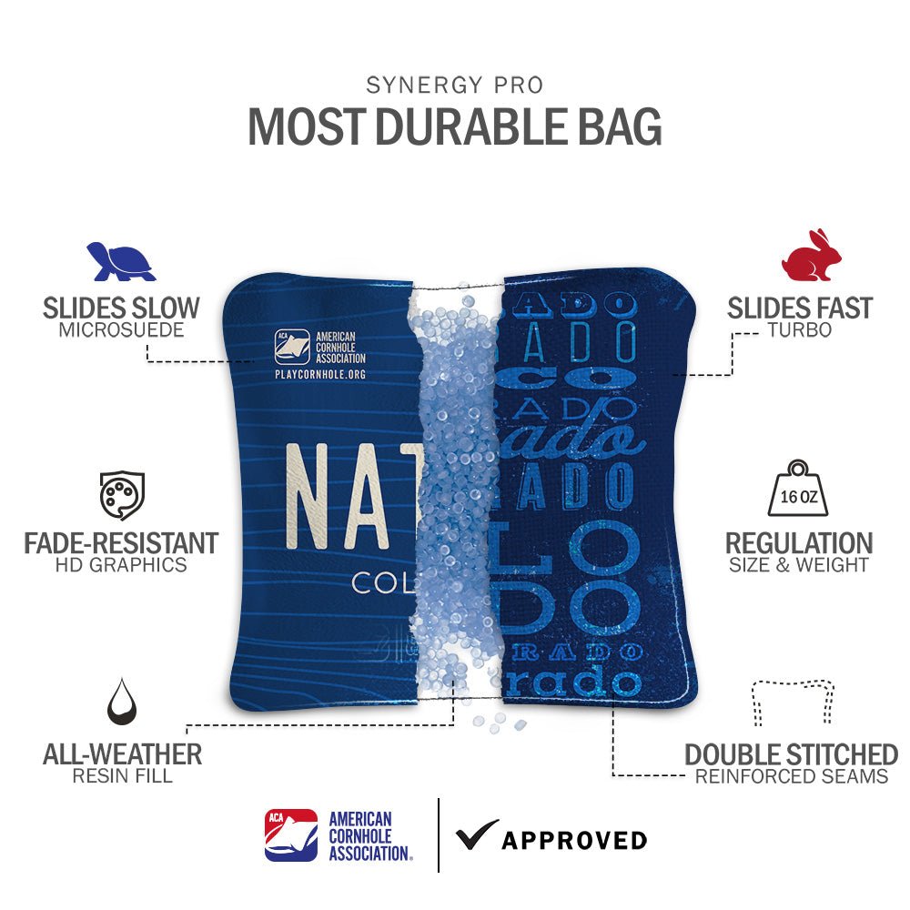 Colorado Native Synergy Pro Cornhole Bags