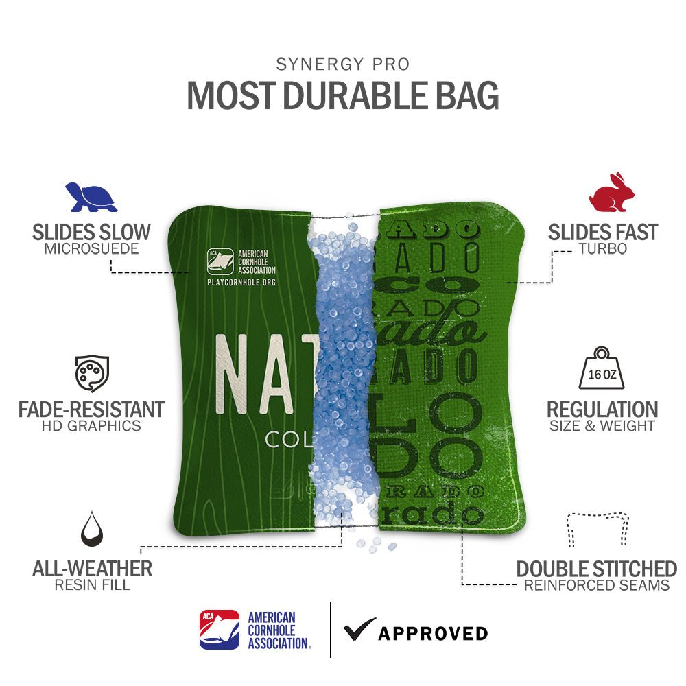 Colorado Native Synergy Pro Cornhole Bags