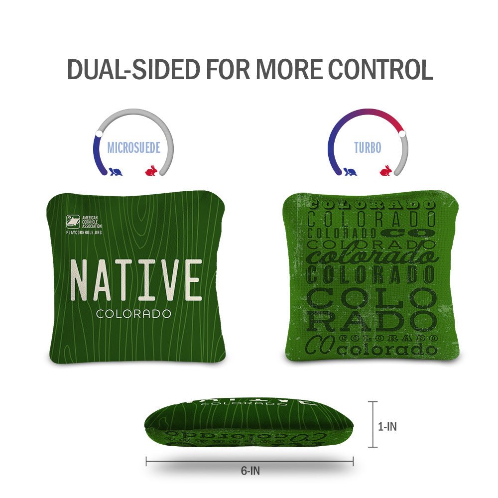 Colorado Native Synergy Pro Cornhole Bags