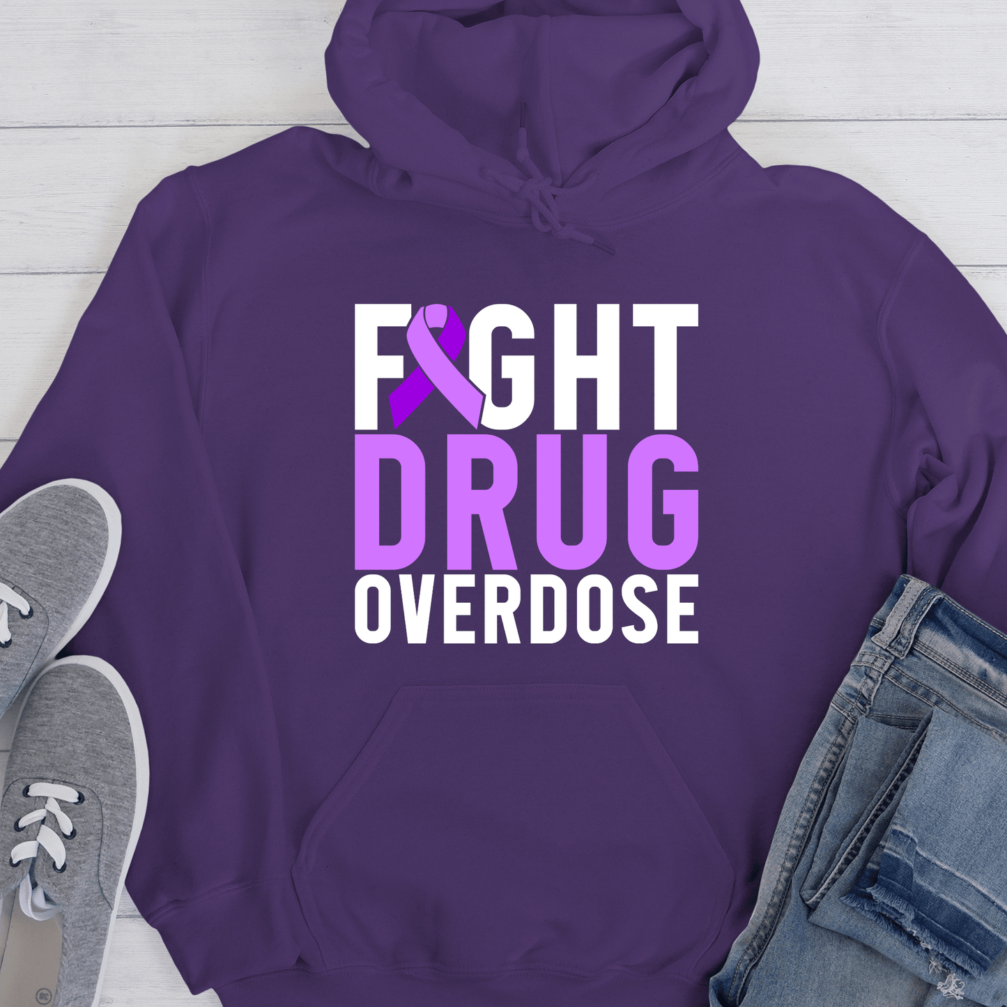 Custom Recovery Hoodie | Inspiring Sobriety | Fight Drug Overdose
