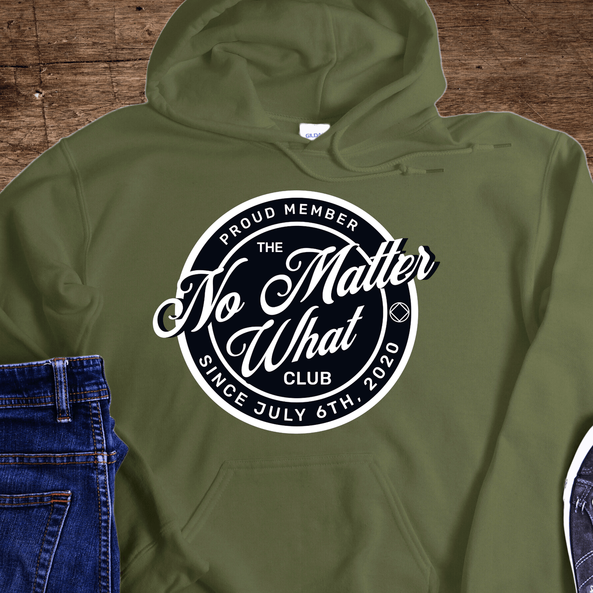 Custom Recovery Hoodie | Inspiring Sobriety | No Matter What Club