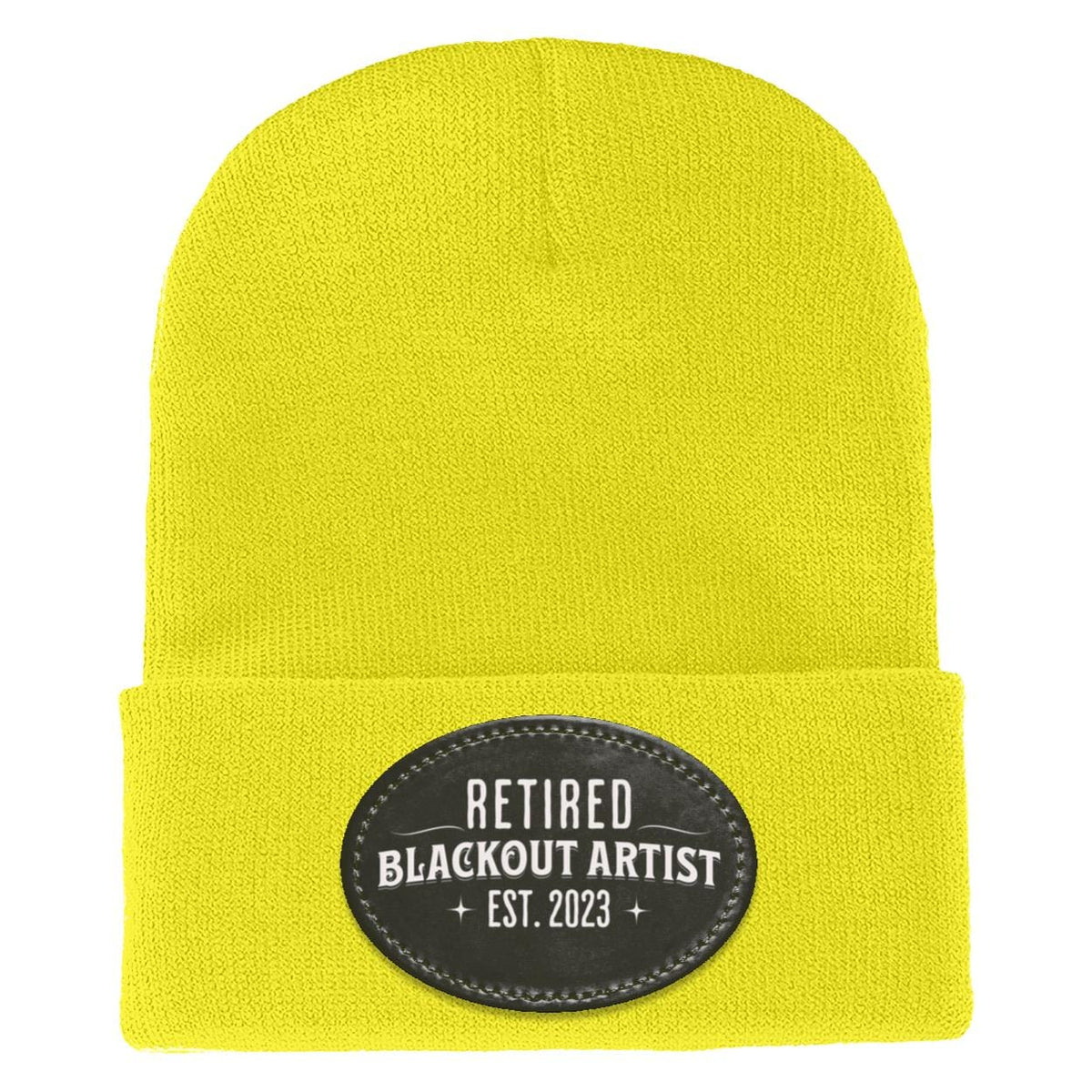 Custom Recovery Knit Beanie | Inspiring Sobriety | Retired Blackout Artist