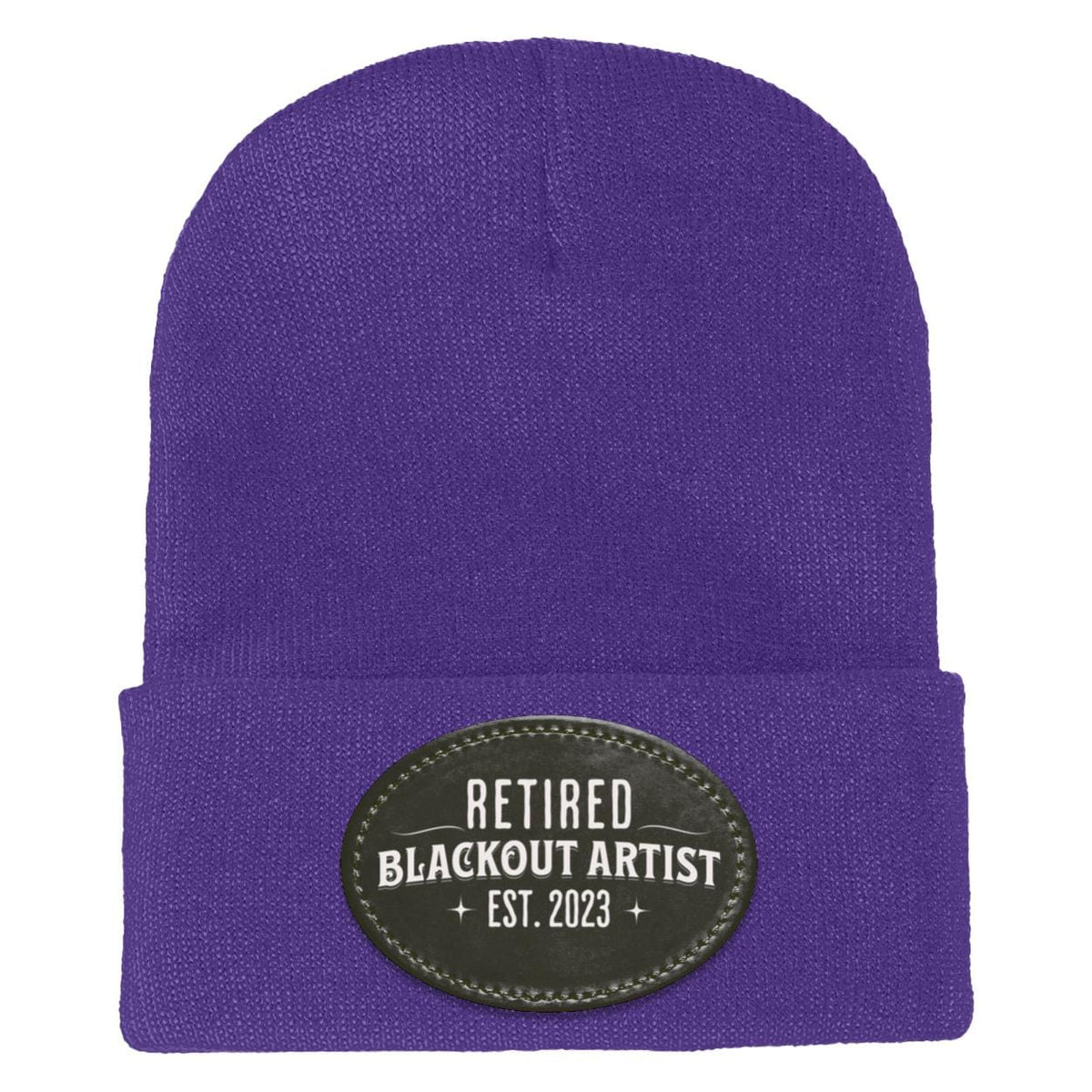 Custom Recovery Knit Beanie | Inspiring Sobriety | Retired Blackout Artist
