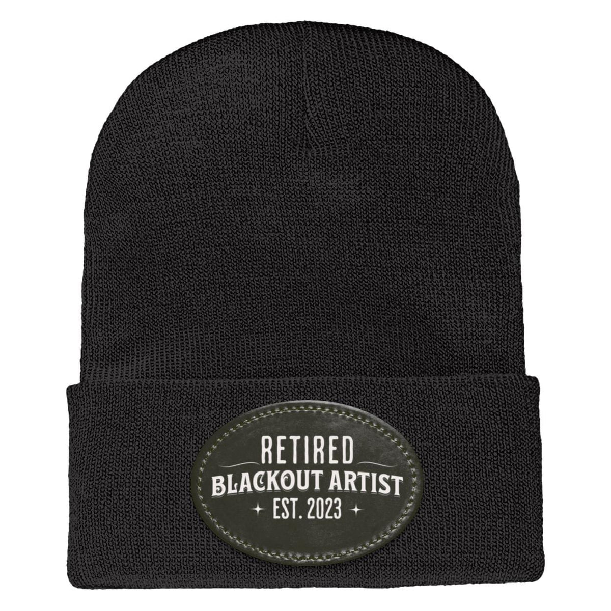 Custom Recovery Knit Beanie | Inspiring Sobriety | Retired Blackout Artist