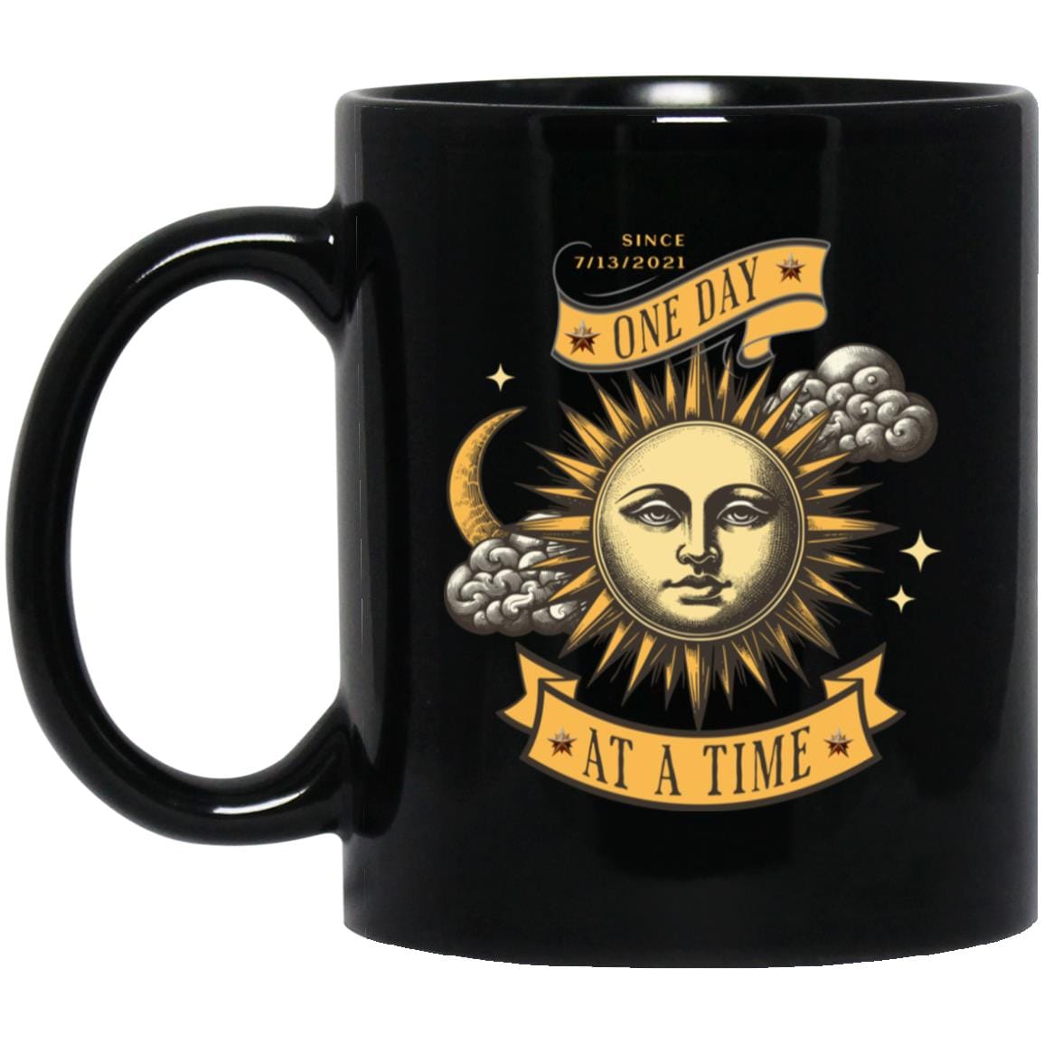 Custom Recovery Mug | Inspiring Sobriety | One Day at a Time