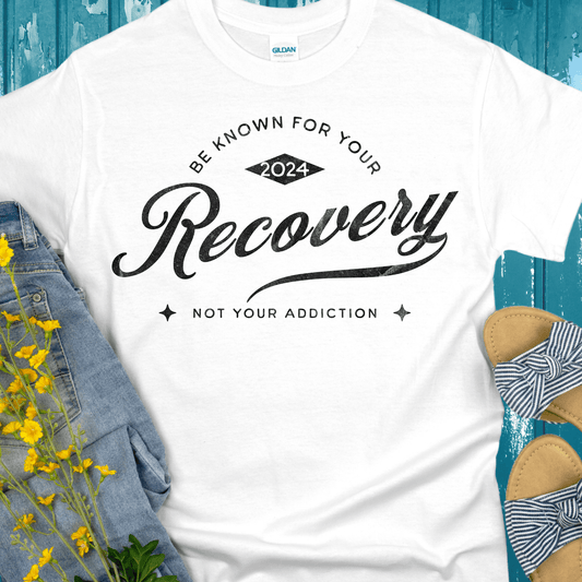 Custom Recovery T-Shirt | Inspiring Sobriety | Be Known For Your Recovery