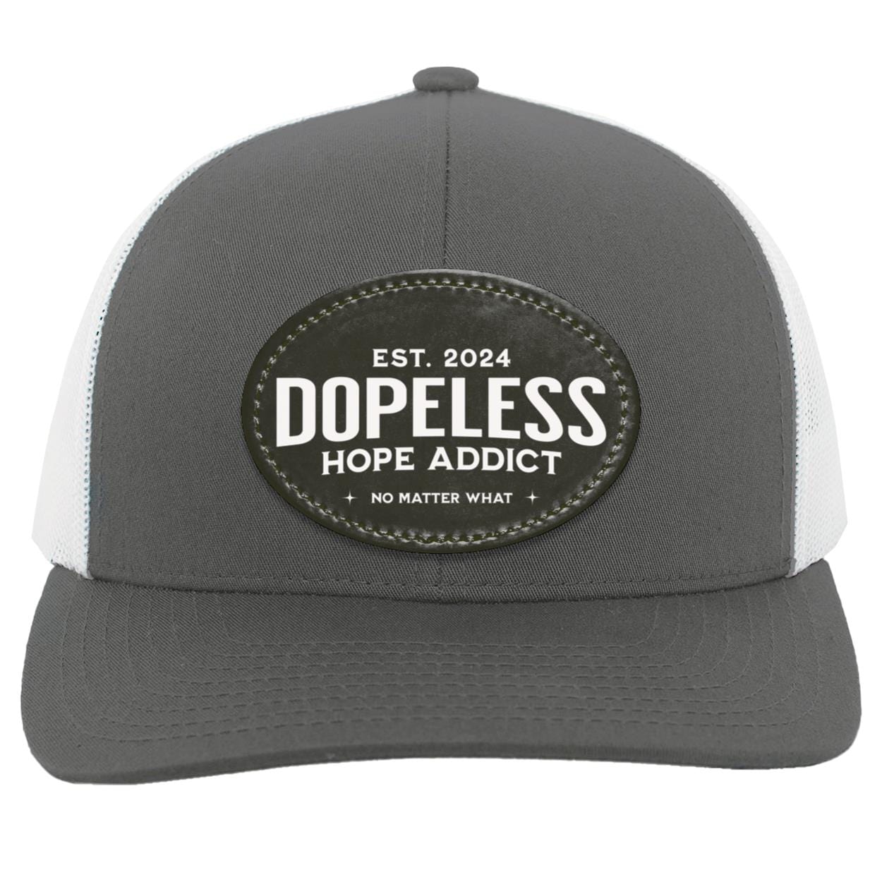 Custom Recovery Trucker Snapback Hat | Inspiring Sobriety | Dopeless Hope Addict