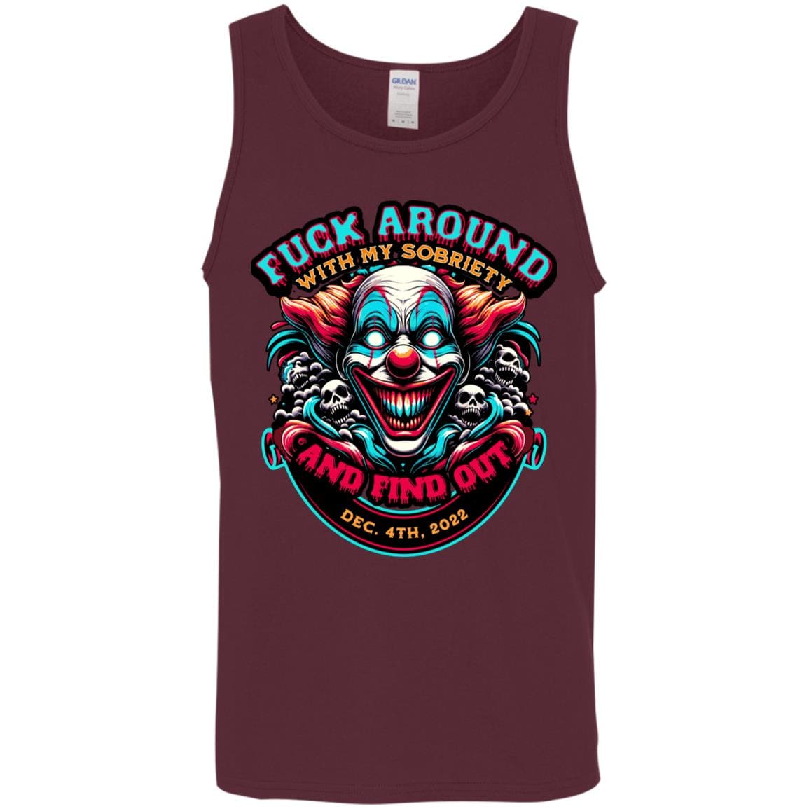 Custom Recovery Unisex Tank | Inspiring Sobriety | F#CK Around Find Out