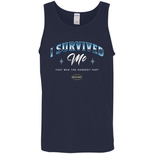 Custom Recovery Unisex Tank | Inspiring Sobriety | I Survived Me