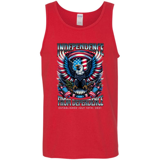 Custom Recovery Unisex Tank | Inspiring Sobriety | Independence From Dependence