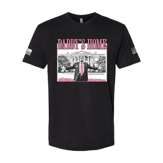 Daddy’s Home Shirt – Patriotic Trump Support Tee