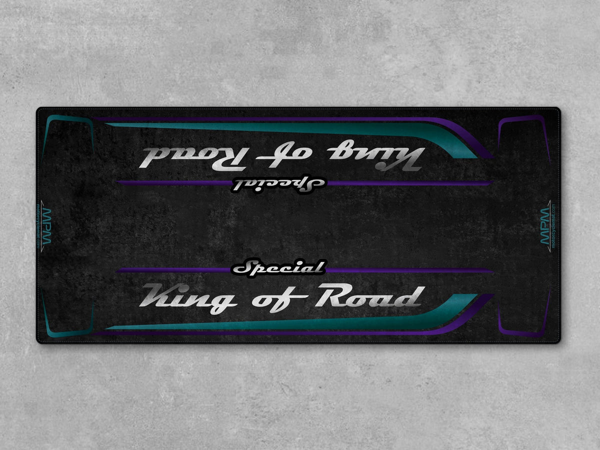 MPM Motorcycle Mat for Grand American Touring Motorcycle "Special King of Road" - MM7346