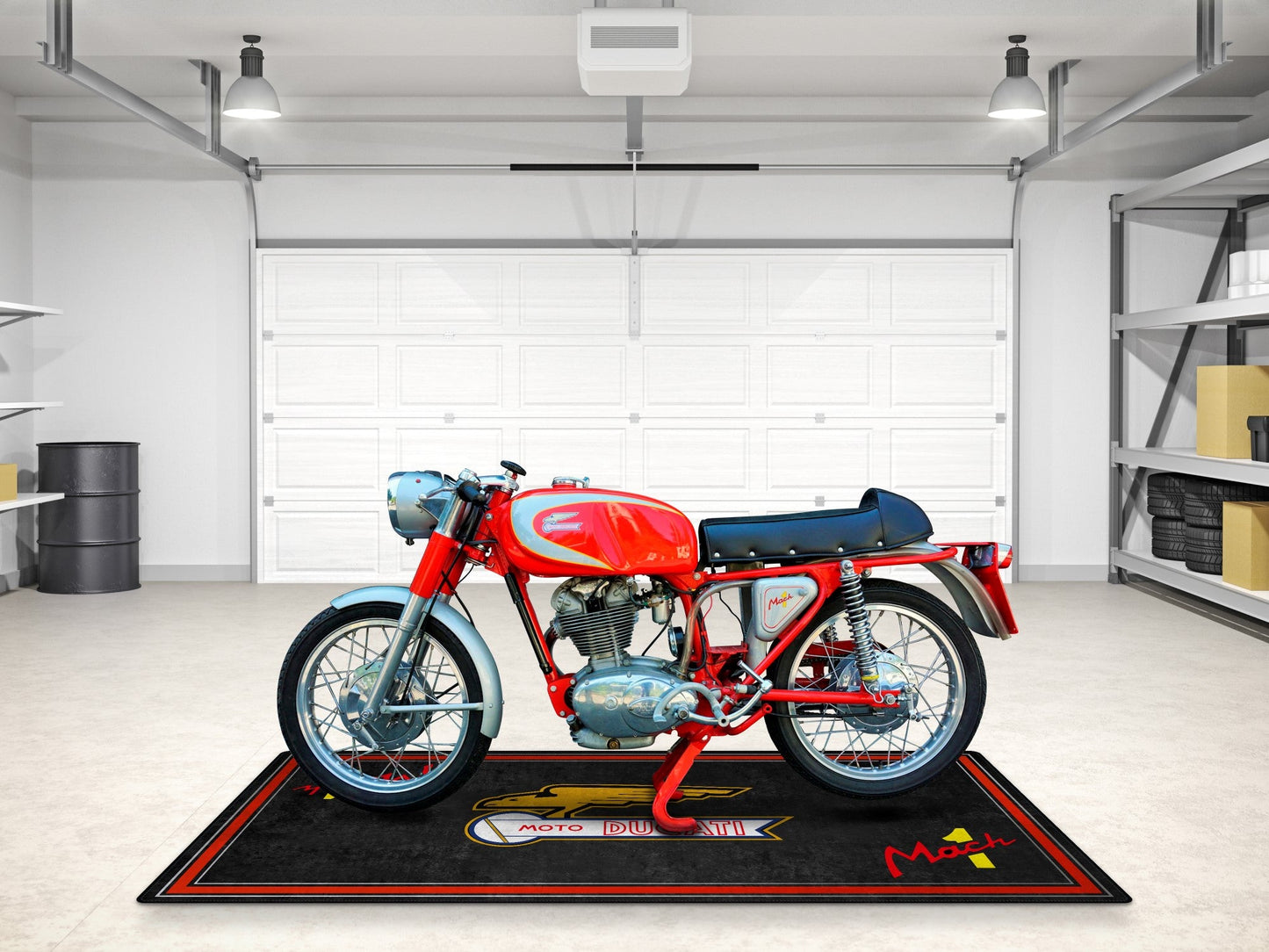 MPM Motorcycle Mat for Ducati Classic Moto Mach 1 - MM7225