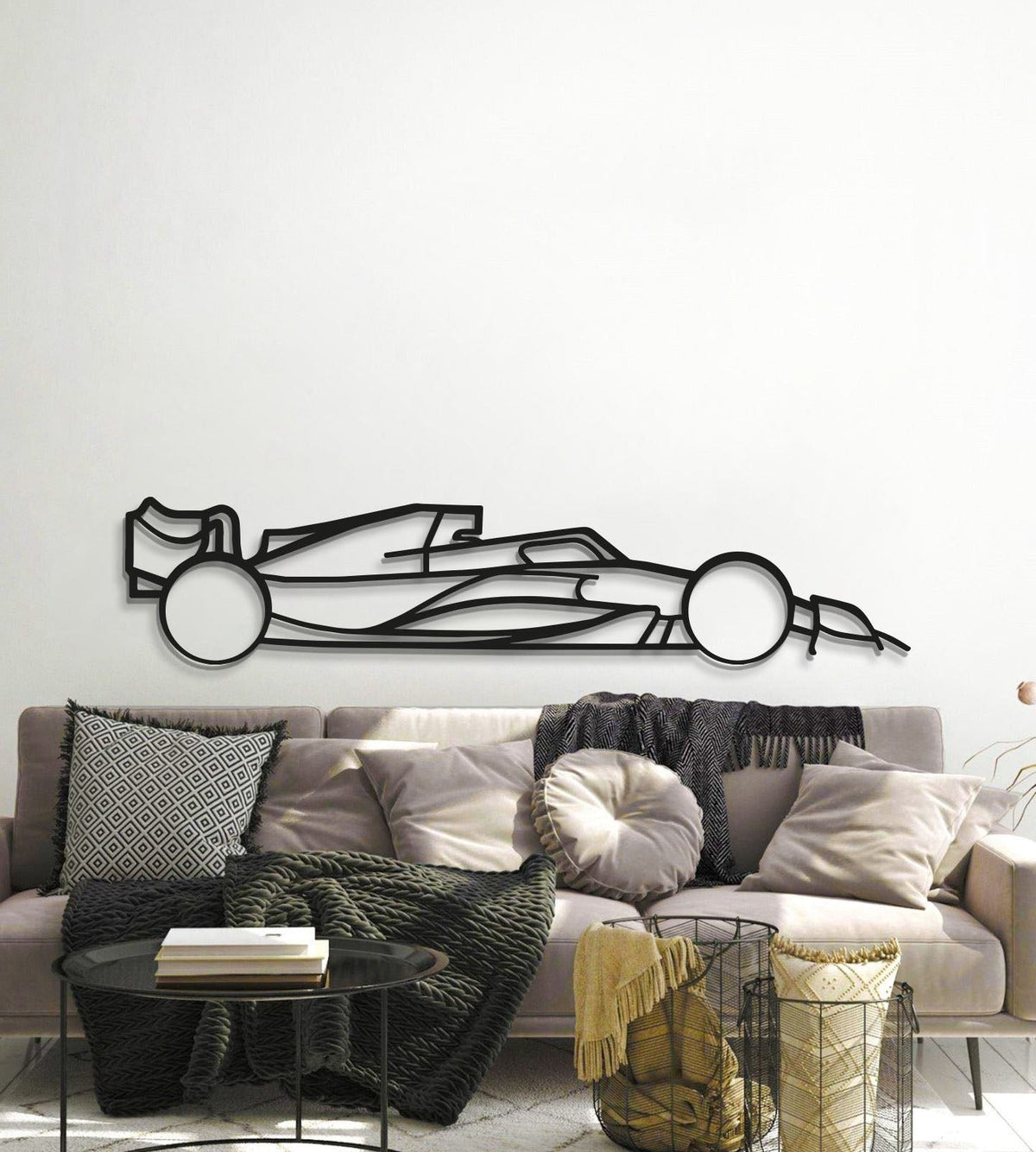 Formula 1 2022 Metal Car Wall Art- MT0978