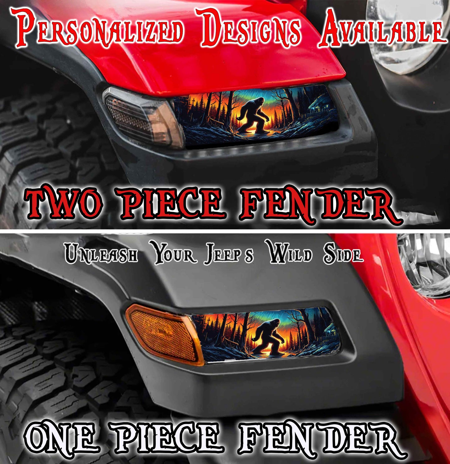 Dino park Jl and Gladiator Turn signal decal. 66