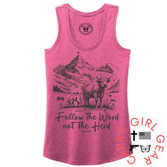FOLLOW THE WORD TANK TOP