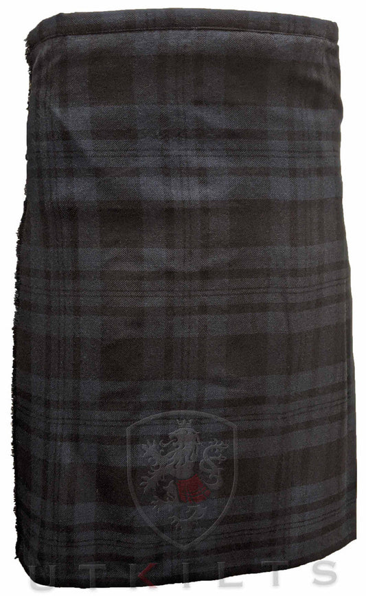 Traditional Kilt – Standard 4–5 Yard Wool, Black Isle