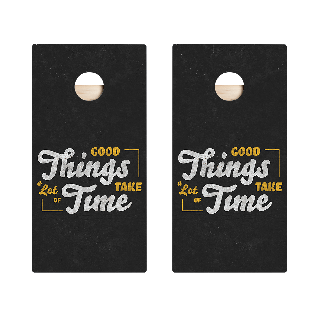 Good Things Star Cornhole Boards