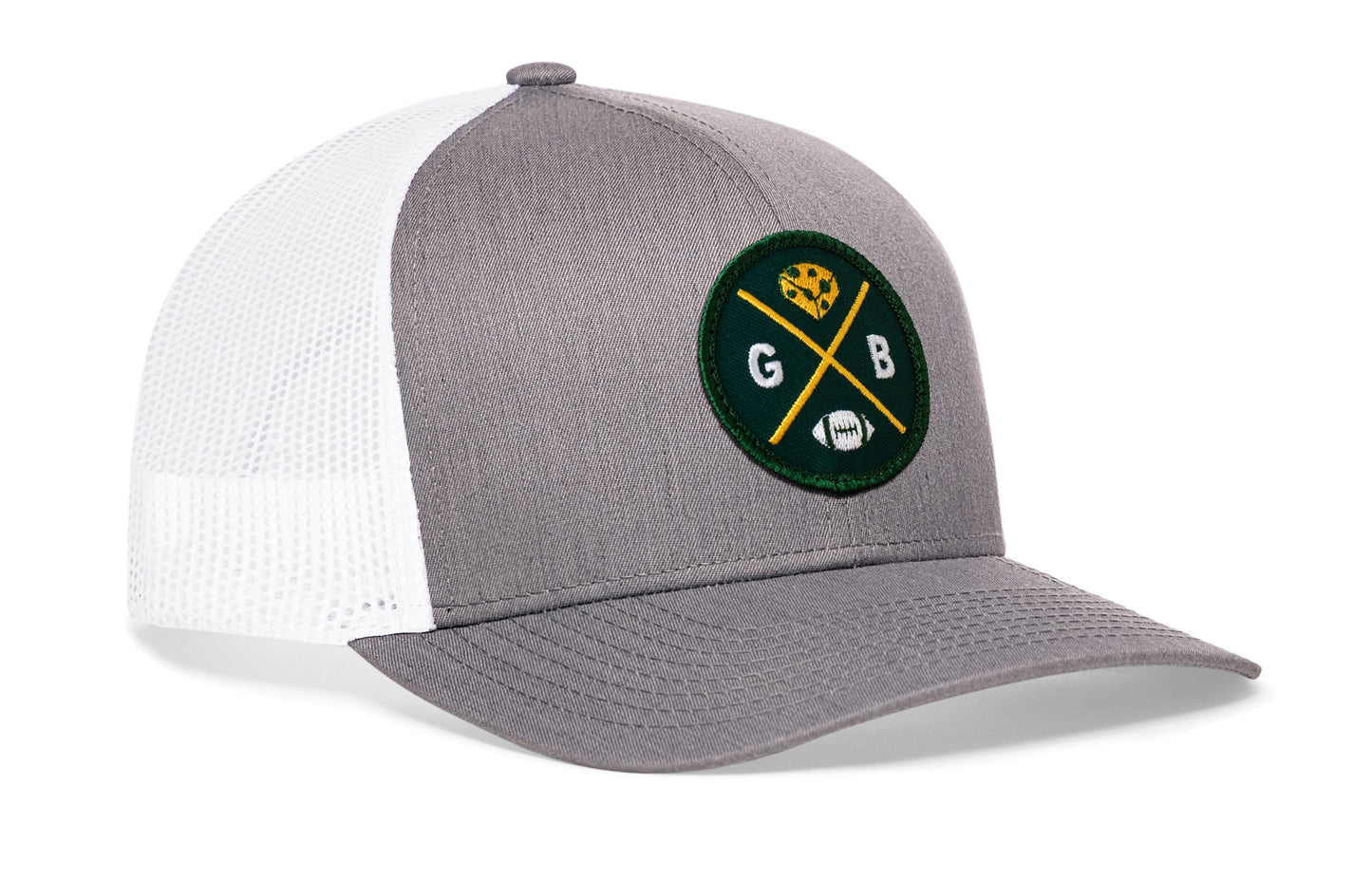 Green Bay Football Trucker Hat | Cheese GB X Snapback