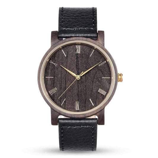 Groomsmen Set Of 10 Wooden Watches Black Arce
