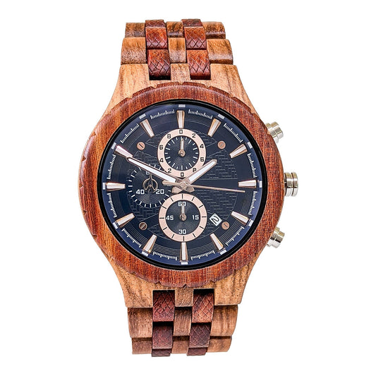 Groomsmen Set of 11 Wooden Watch Zebra | Gracil