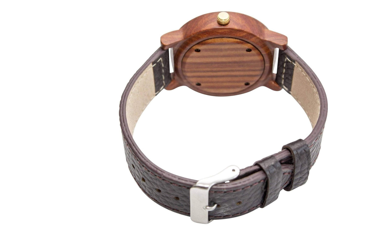 Groomsmen Set Of 7 Wooden Watches Red Arce