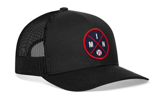 Minnesota Trucker Hat | MIN X Baseball Snapback