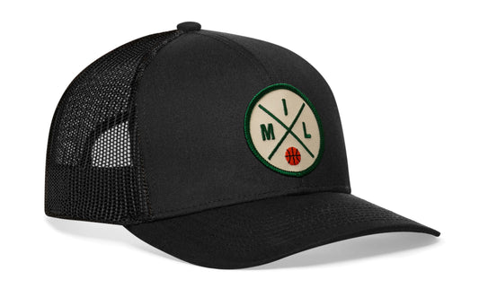 Milwaukee Trucker Hat | MIL X Basketball Snapback