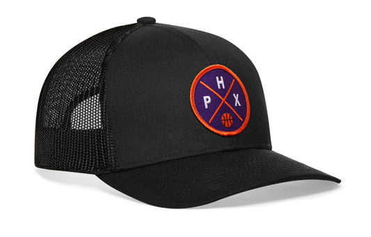 Phoenix Trucker Hat | PHX X Basketball Snapback
