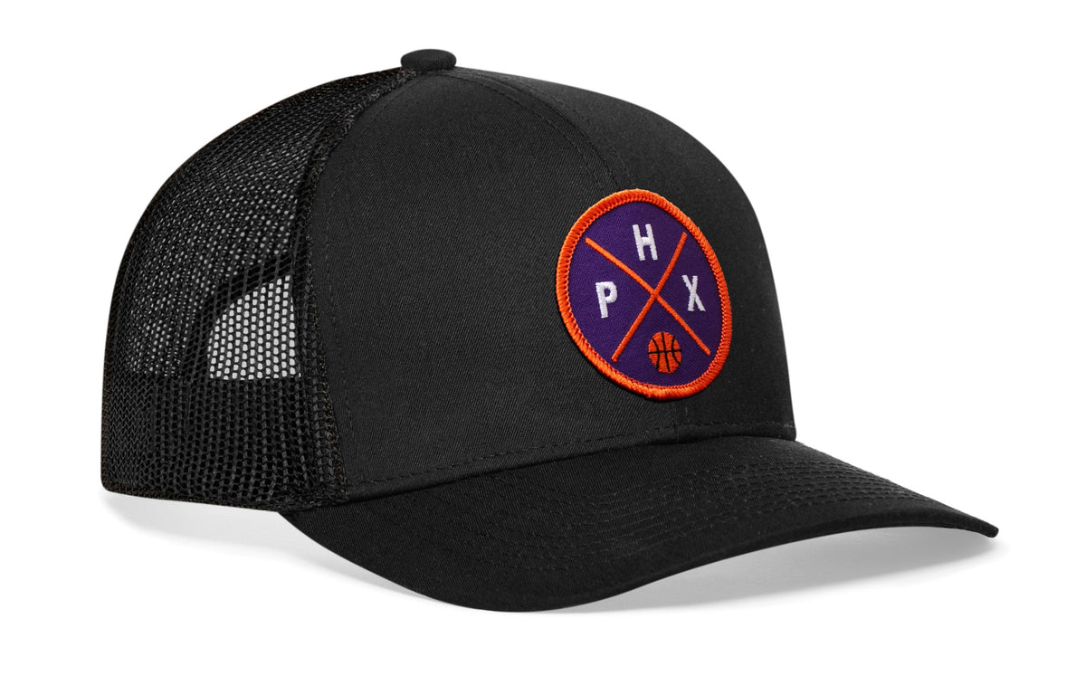 Phoenix Basketball Trucker Hat | PHX X Snapback