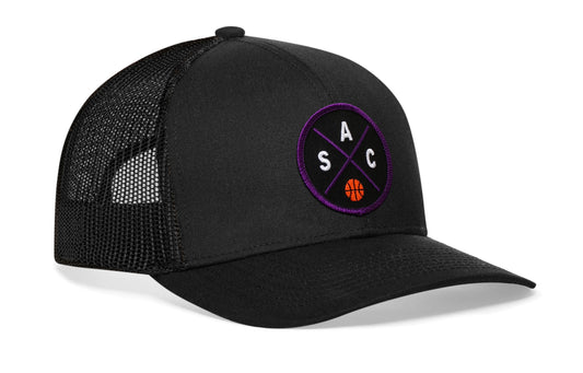 Sacramento Trucker Hat | SAC X Basketball Snapback