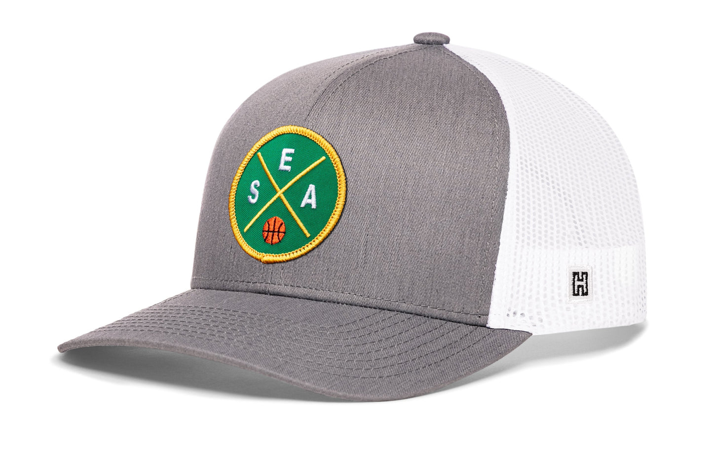 Seattle Trucker Hat | SEA X Basketball Snapback