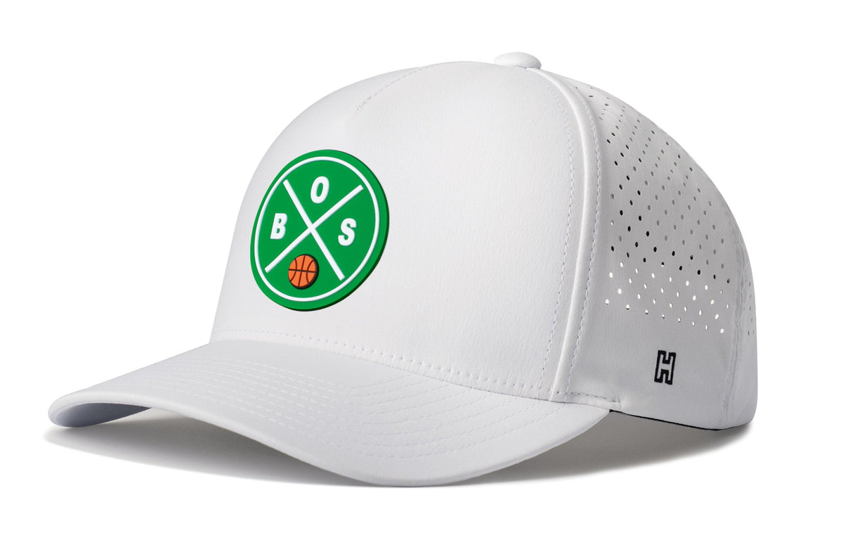 Boston Basketball Performance 5-Panel Hat | BOS X Flexfit Snapback