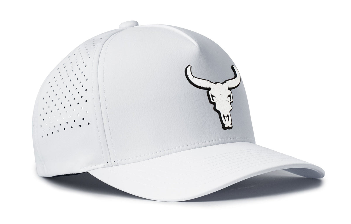 Bull Skull Performance 5-Panel Hat | Steer Flexfit Snapback