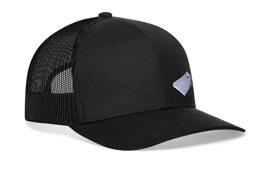 Cornhole Board Trucker Hat | Black Bags Snapback