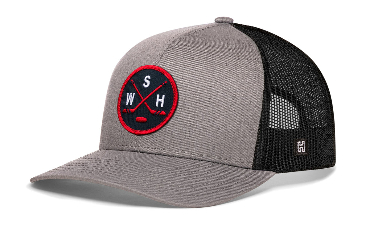 Washington DC Hockey Trucker Hat | WSH X Snapback