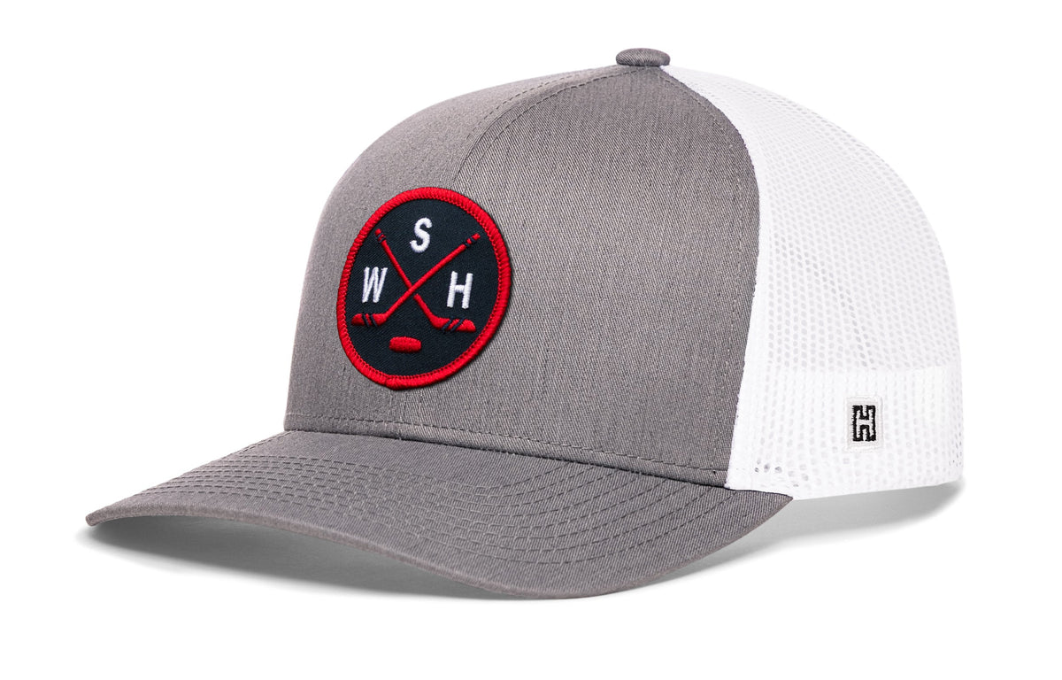 Washington DC Hockey Trucker Hat | WSH X Snapback