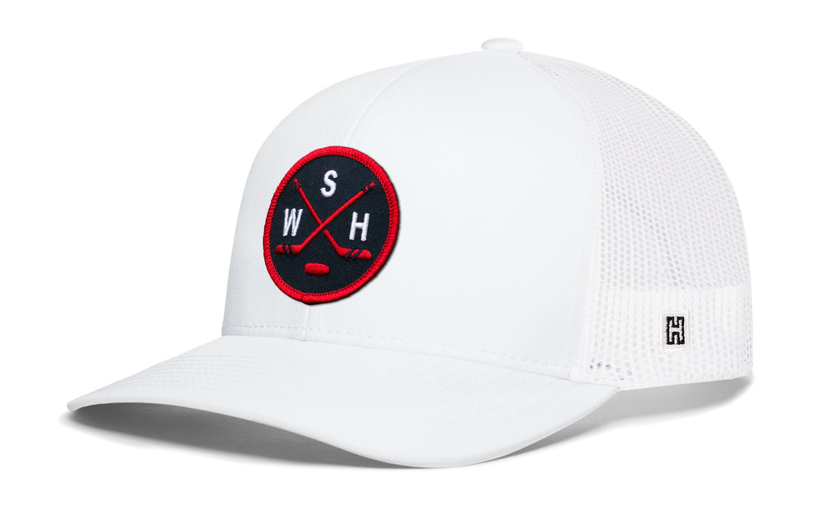 Washington DC Hockey Trucker Hat | WSH X Snapback