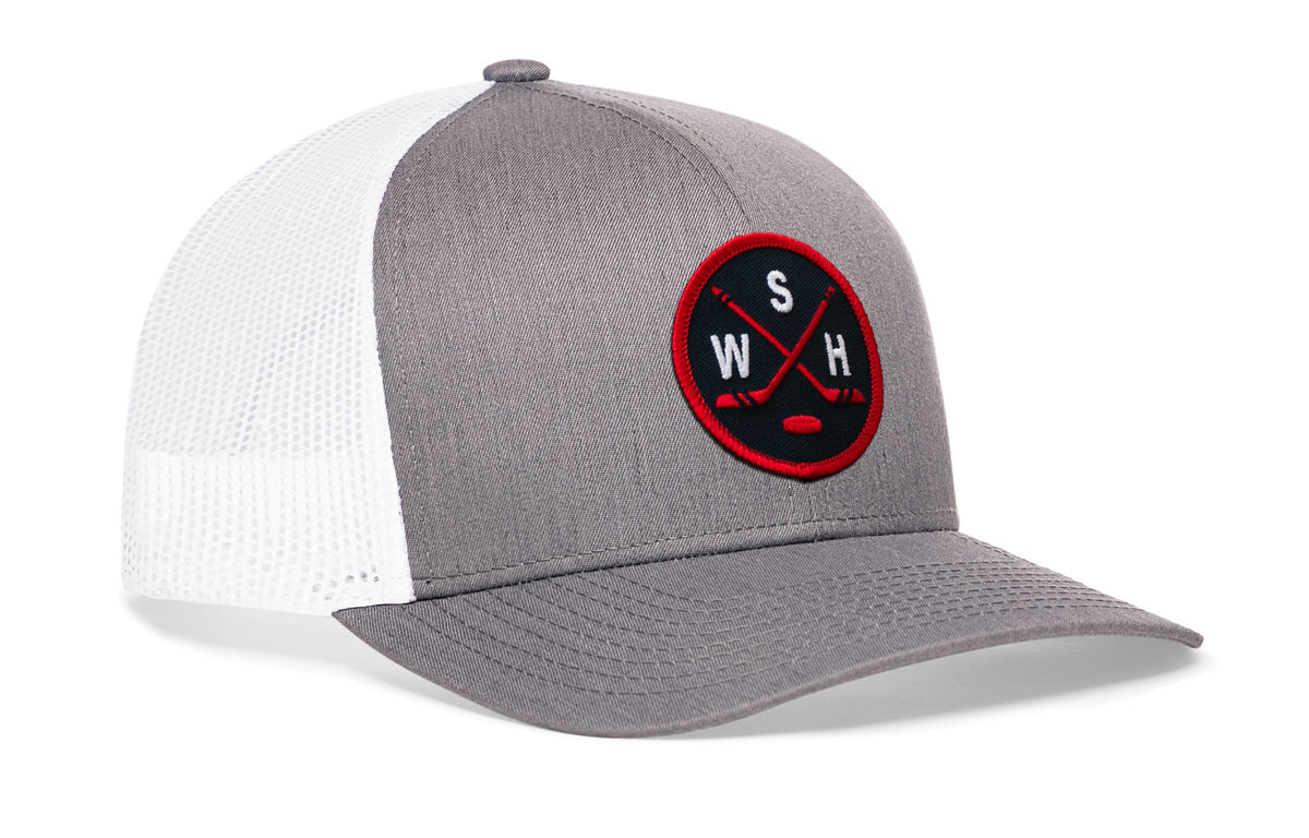 Washington DC Hockey Trucker Hat | WSH X Snapback