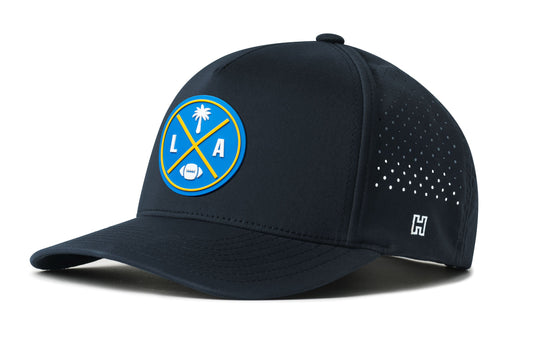 Los Angeles Football Performance 5-Panel Hat | Light Blue LA X Flexfit® Snapback