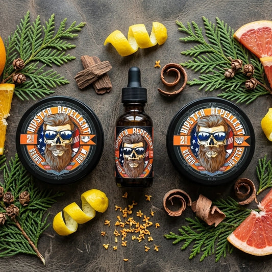 Hipster Repellent Beard Butter Citrus and Sandalwood