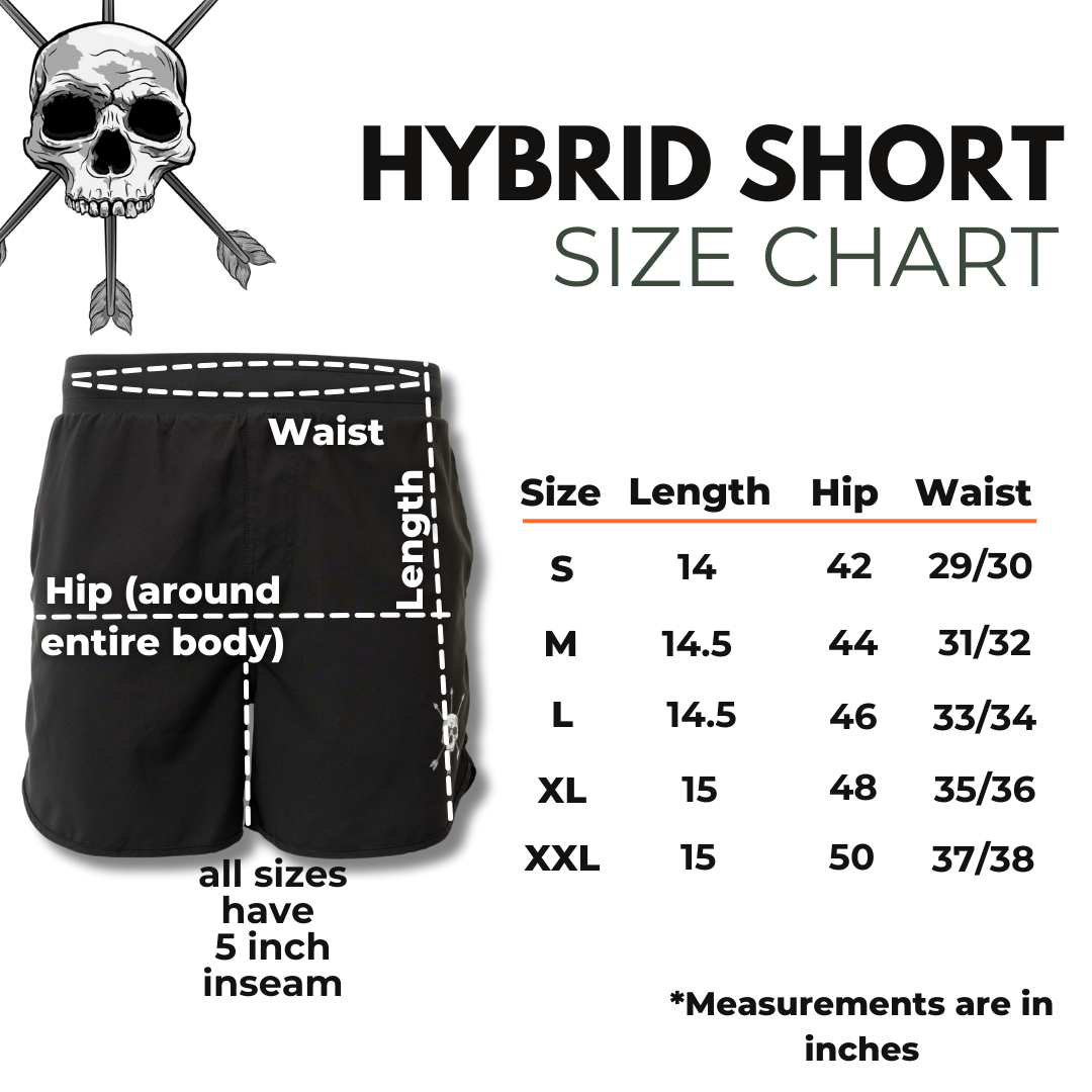 MEN'S | HYBRID SHORT : BLACK